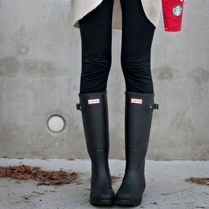 Matte, Tall Hunter Boots